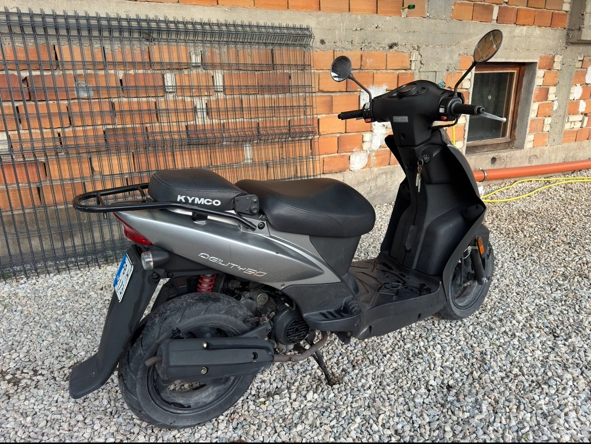 Kymco Agility 49cc РЕГИСТРИРАН, снимка 3 - Мотоциклети и мототехника - 54839658