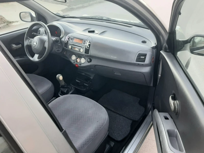 Nissan Micra 1.2i16v.80k.+ КЛИМА + ГАЗОВ Инжекцион , снимка 15 - Автомобили и джипове - 48407213