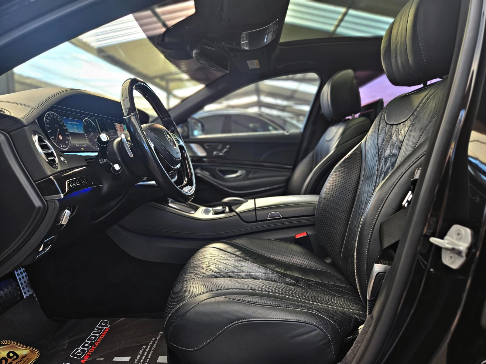 Mercedes-Benz S 500 L/AMG/4M/TVx3/DISTR/PANO/ВАКУУМ/ОБДУХ/МАСАЖ/LIZING - изображение 9