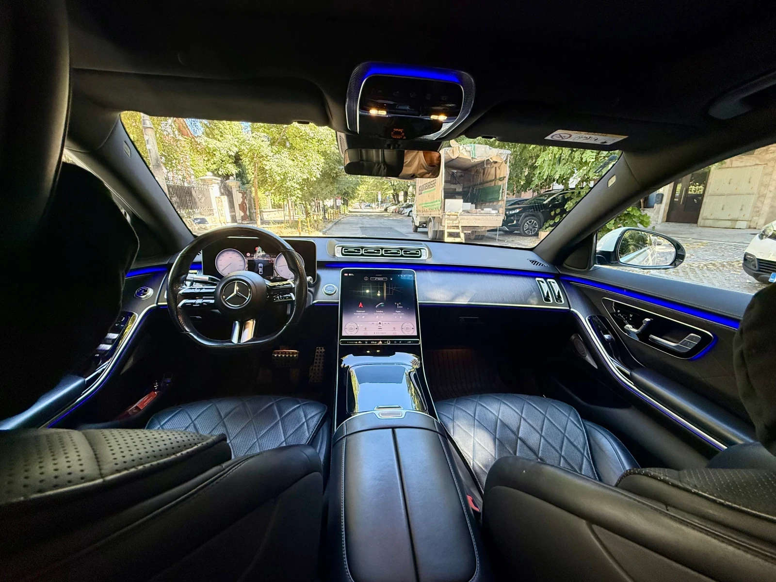 Mercedes-Benz S 350 Long 4matic AMG Гаранционна Full , снимка 6 - Автомобили и джипове - 56019202