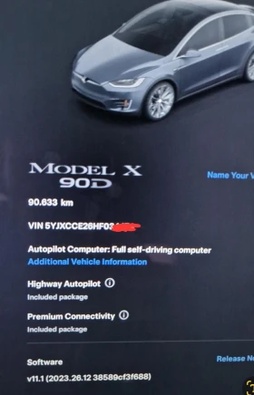 Tesla Model X X90D с Гаранция, снимка 14