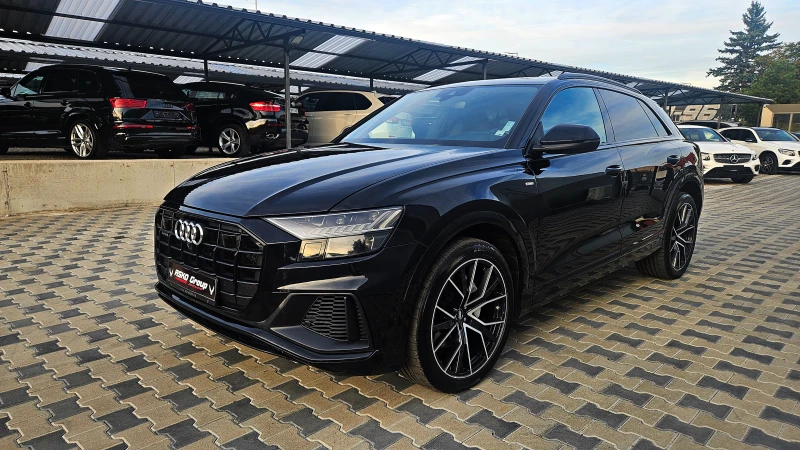 Audi Q8 50TDI/S-LINE/3DCAM/DISTR/PANO/ОБДУХ/B&O/CAR PL/LI, снимка 1 - Автомобили и джипове - 47518452