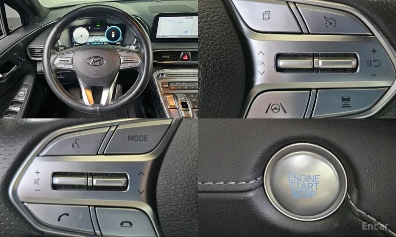 Hyundai Santa fe 2.5T* 4X4* CALLIGRAPHY* HEAD UP* 360* БЕЗ ИНЦИДЕНТ, снимка 6 - Автомобили и джипове - 55420604