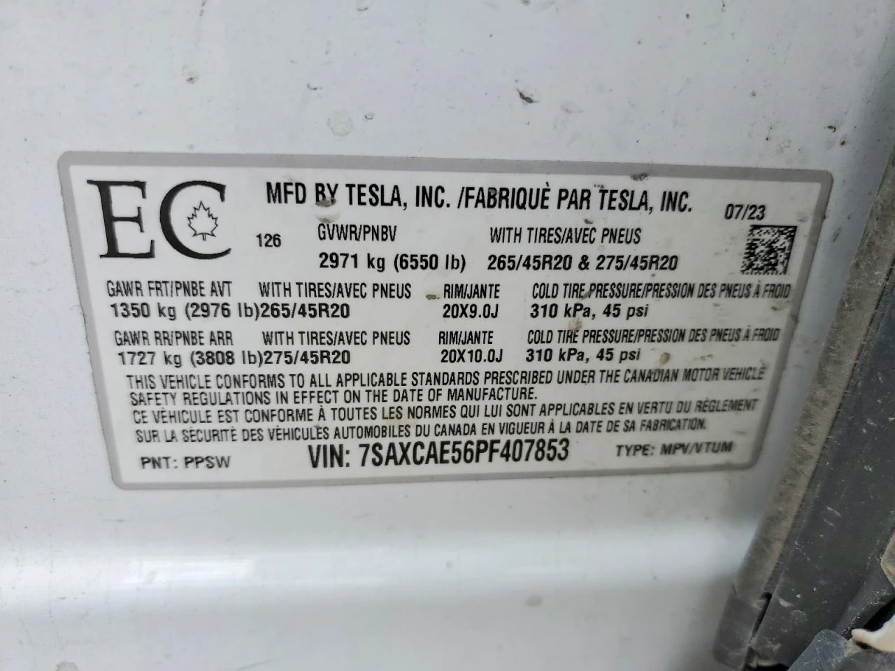 Tesla Model X, снимка 13 - Автомобили и джипове - 54647785