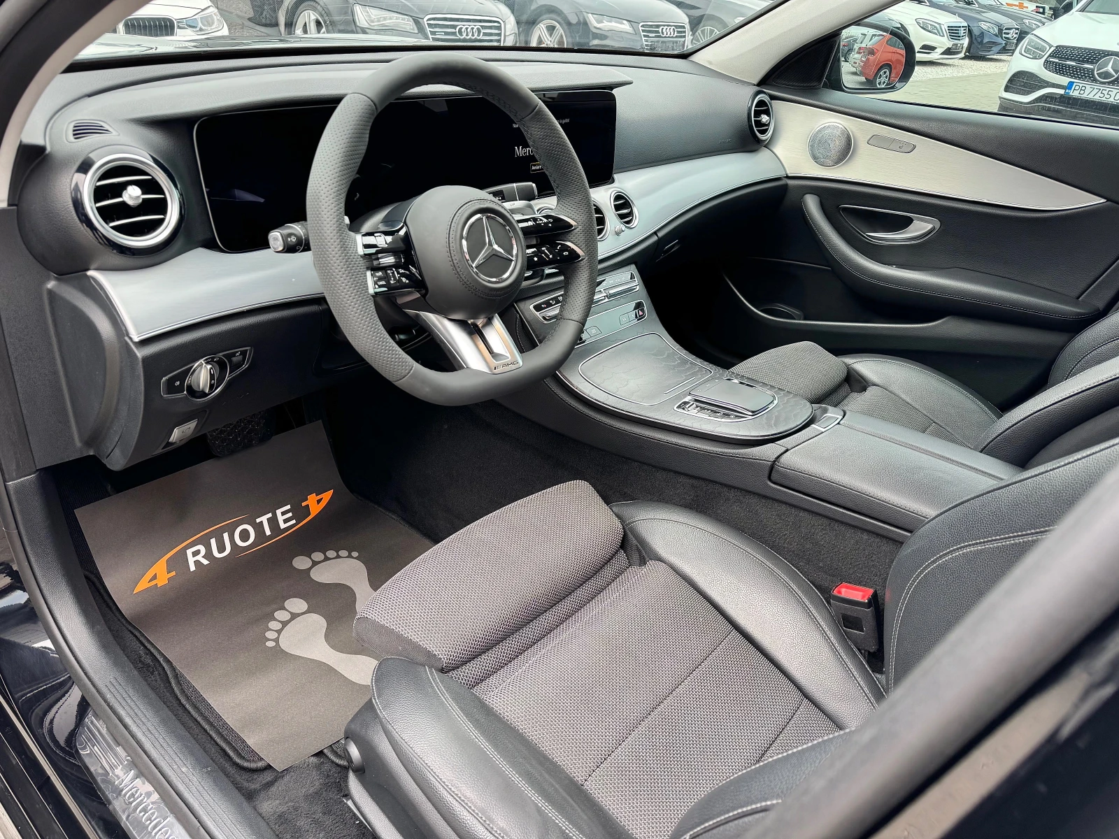 Mercedes-Benz E 220 d AMG Pack * Virtual* �������/Burmester/������     | Mobile.bg � ����������� 8