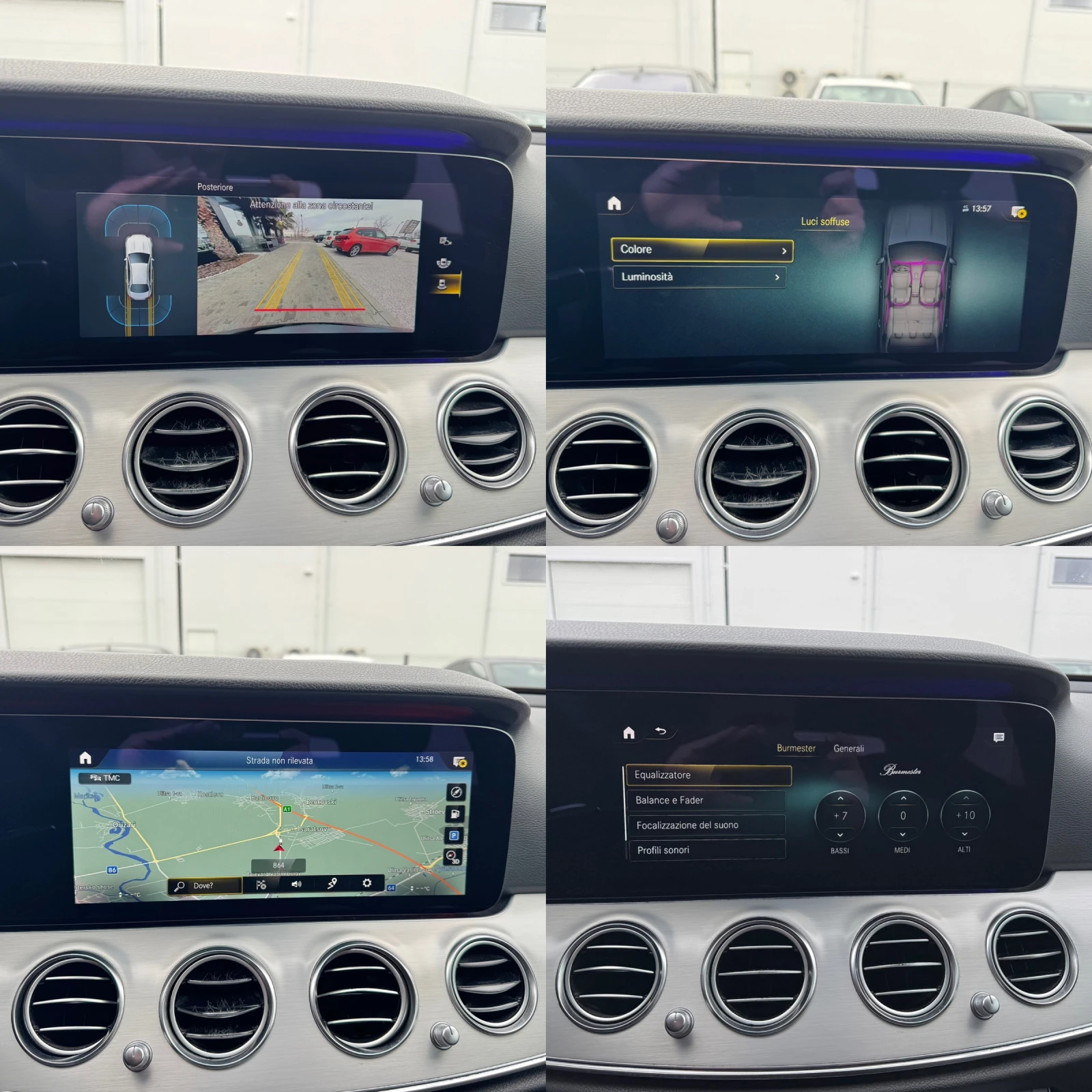 Mercedes-Benz E 220 d AMG Pack * Virtual* �������/Burmester/������     | Mobile.bg � ����������� 16