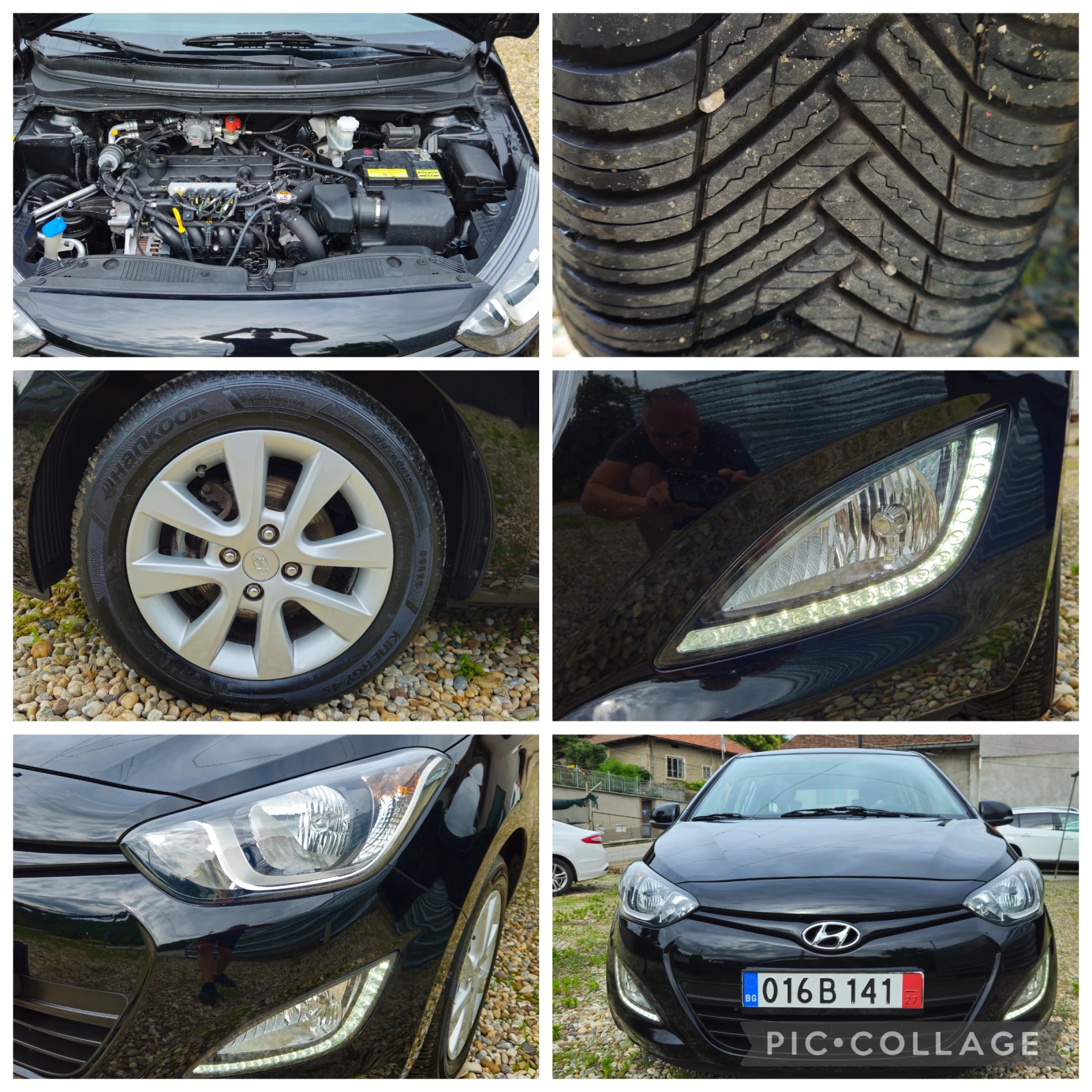 Hyundai I20 Bi-Fuel* 1.2i-85кс* ФАБРИЧНА ГАЗ* LED* НАВИГАЦИЯ* 