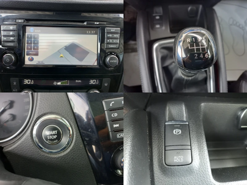 Nissan Qashqai 1.5dCi PANORAMA 360-CAMERA NAVI KEYLESS EURO6, снимка 14 - Автомобили и джипове - 49126214