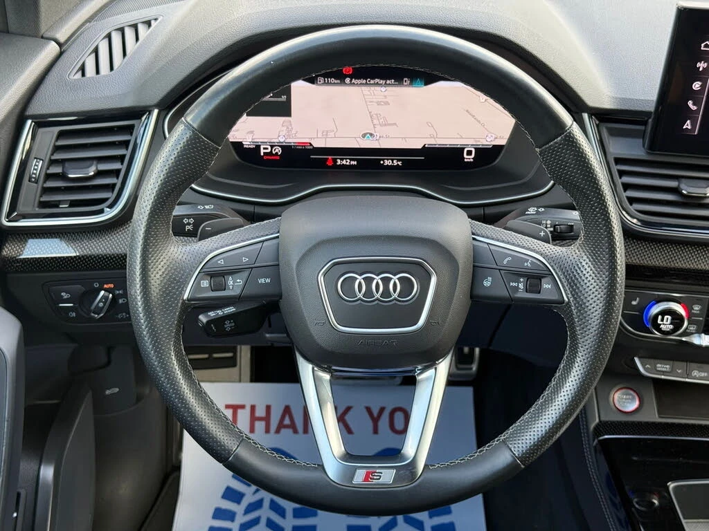 Audi SQ5 PREMIUM* DISTRONIC* ПАНОРАМА* ПОДГРЕВ* КАМЕРА, снимка 11 - Автомобили и джипове - 54969636