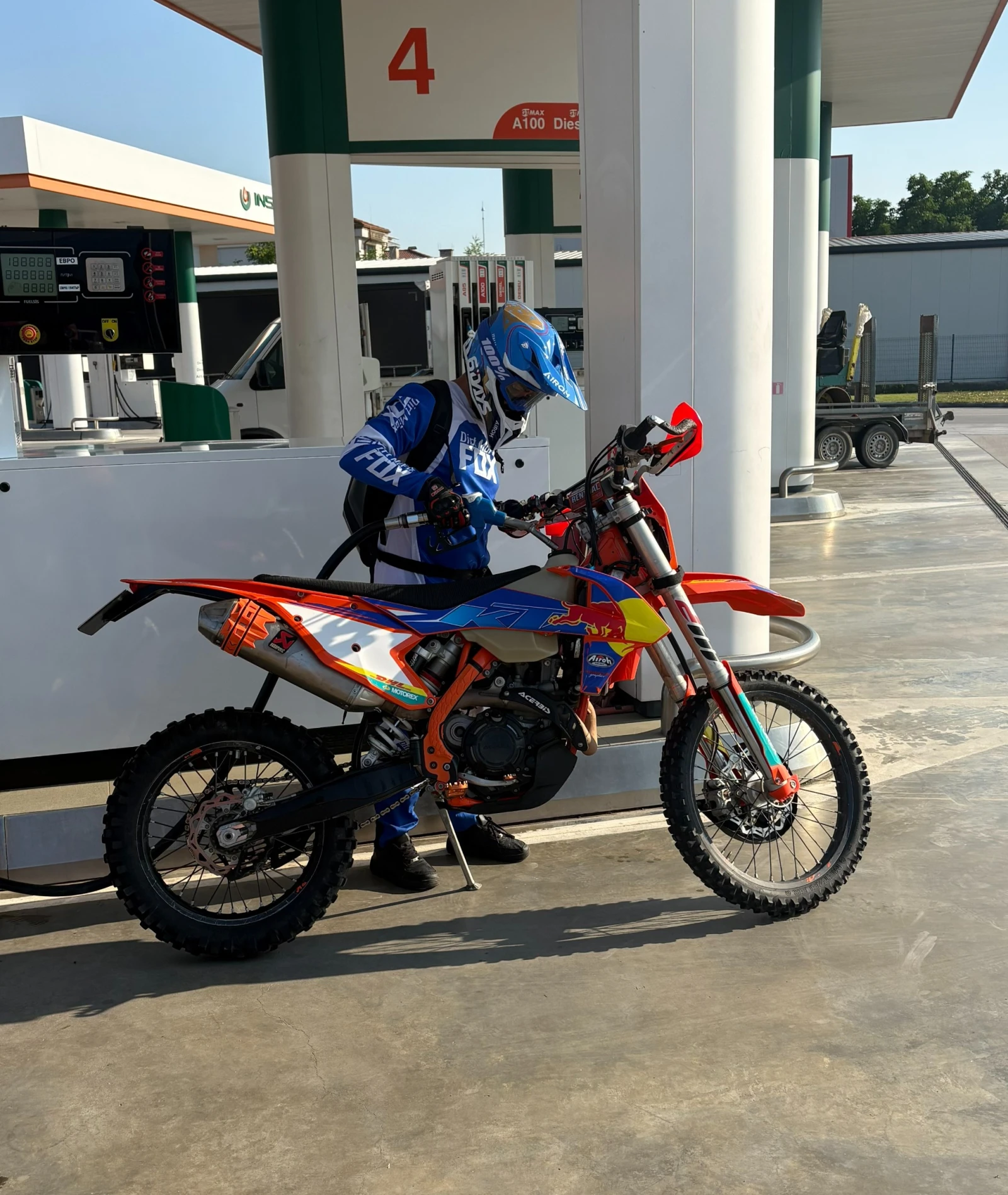 Ktm EXC 450/РЕГИСТРИРАН A2/ВСИЧКО ПЛАТЕНО, снимка 9 - Мотоциклети и мототехника - 55344006