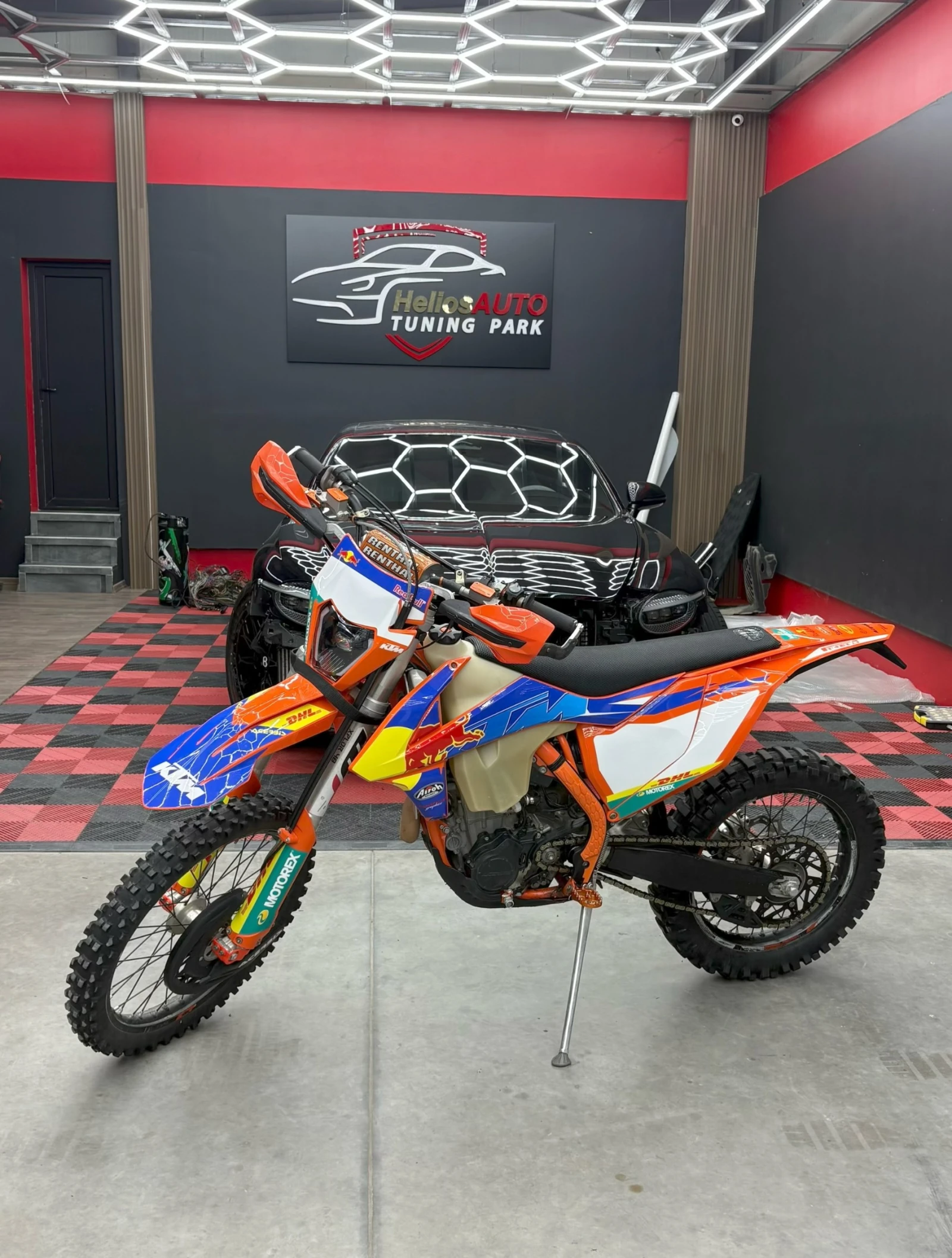 Ktm EXC 450/РЕГИСТРИРАН A2/ВСИЧКО ПЛАТЕНО, снимка 2 - Мотоциклети и мототехника - 55344006