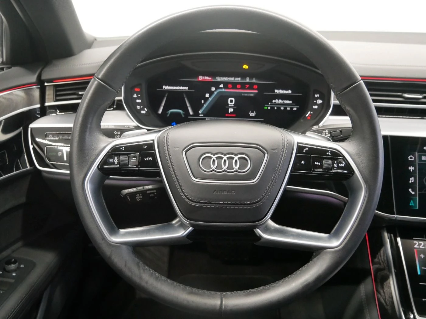 Audi A8 55TFSI-QUATTRO/340HP/S-LINE/LED/PANO/HUD/AMBI/487b - изображение 7