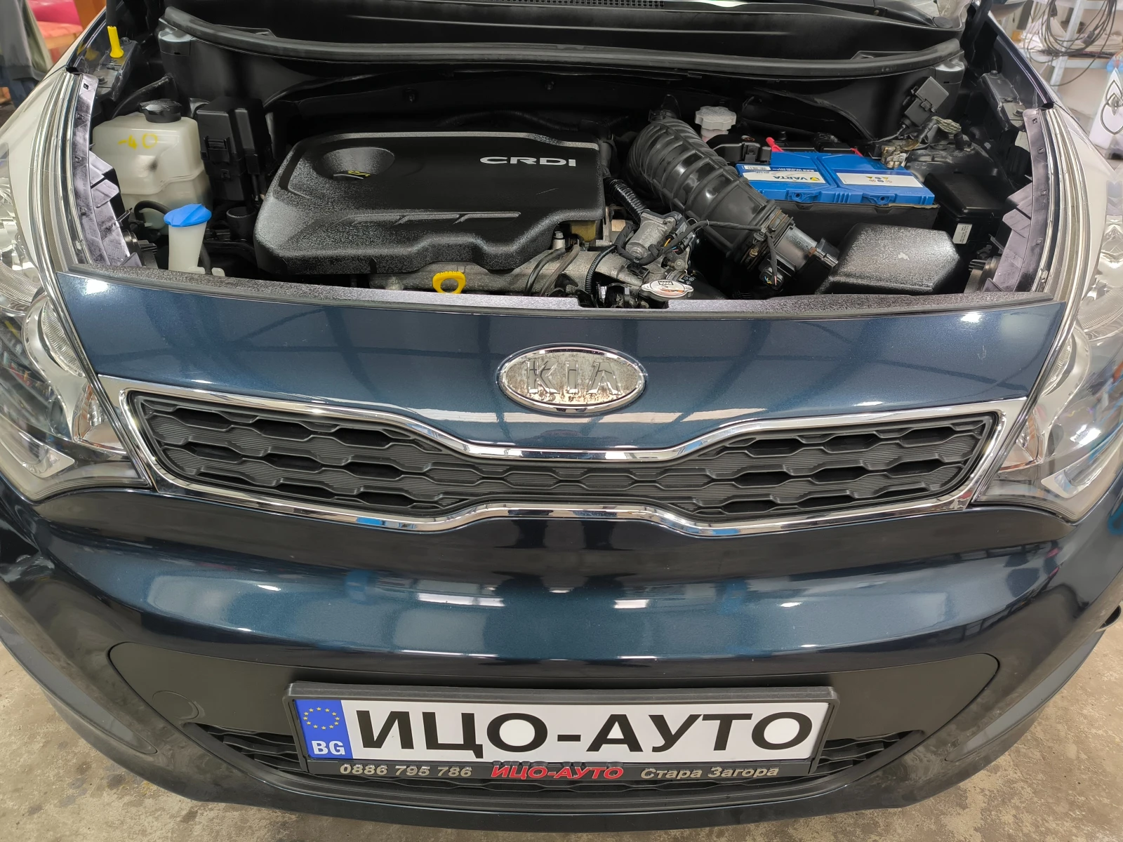 Kia Rio  CRDI-80k.c.6 ckop. , EBBPO 5B! | Mobile.bg   16