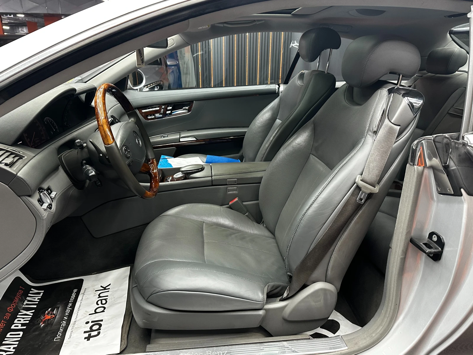 Mercedes-Benz CL 500 ГАРАНЦИЯ/5.5i 388 к.с./БАРТЕР/ЛИЗИНГ/КОМЕНТАР, снимка 7 - Автомобили и джипове - 52224028