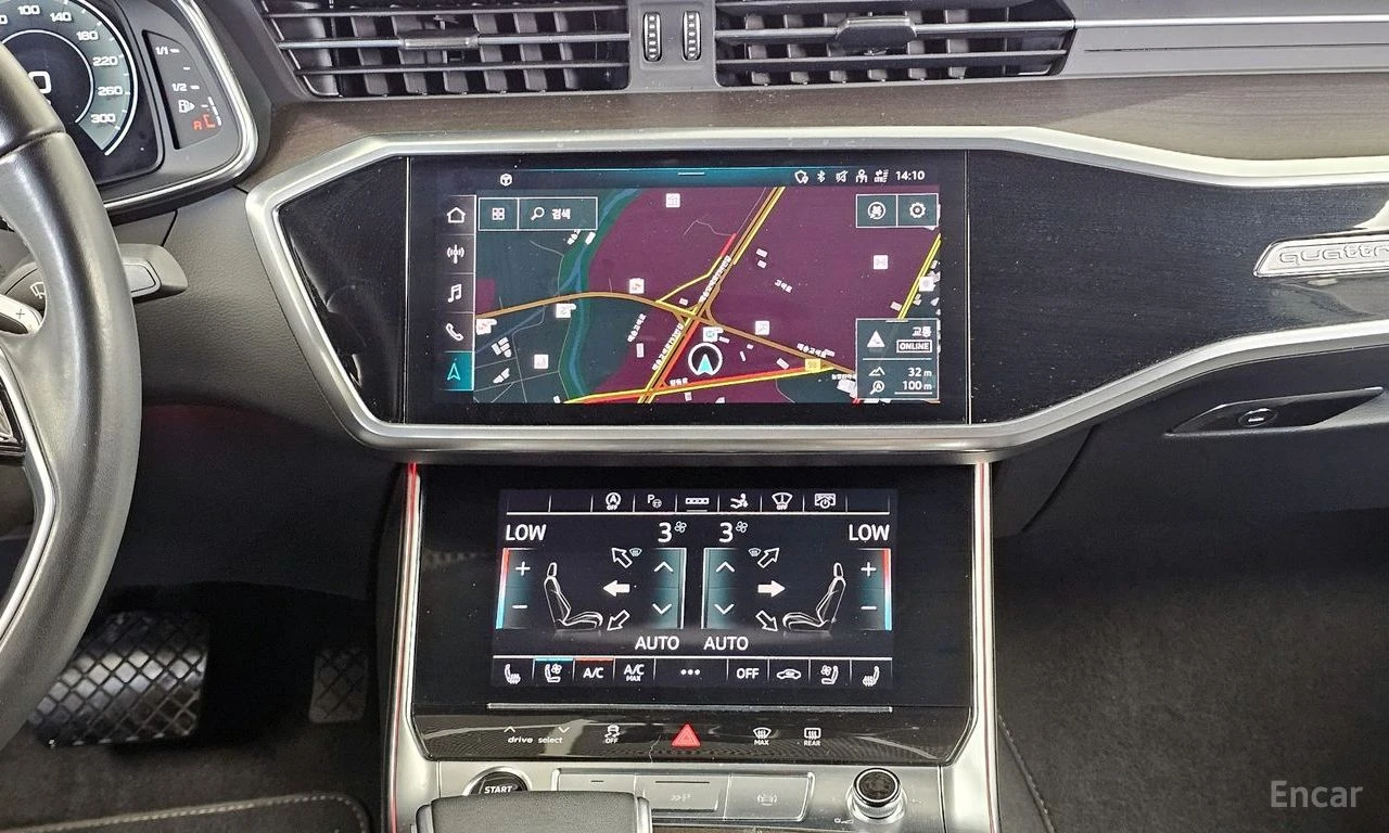 Audi A7 55TFSI* MATRIX* S* LINE* ОБДУХВАНЕ* ДИСТРОНИК* BAN, снимка 9 - Автомобили и джипове - 54817103