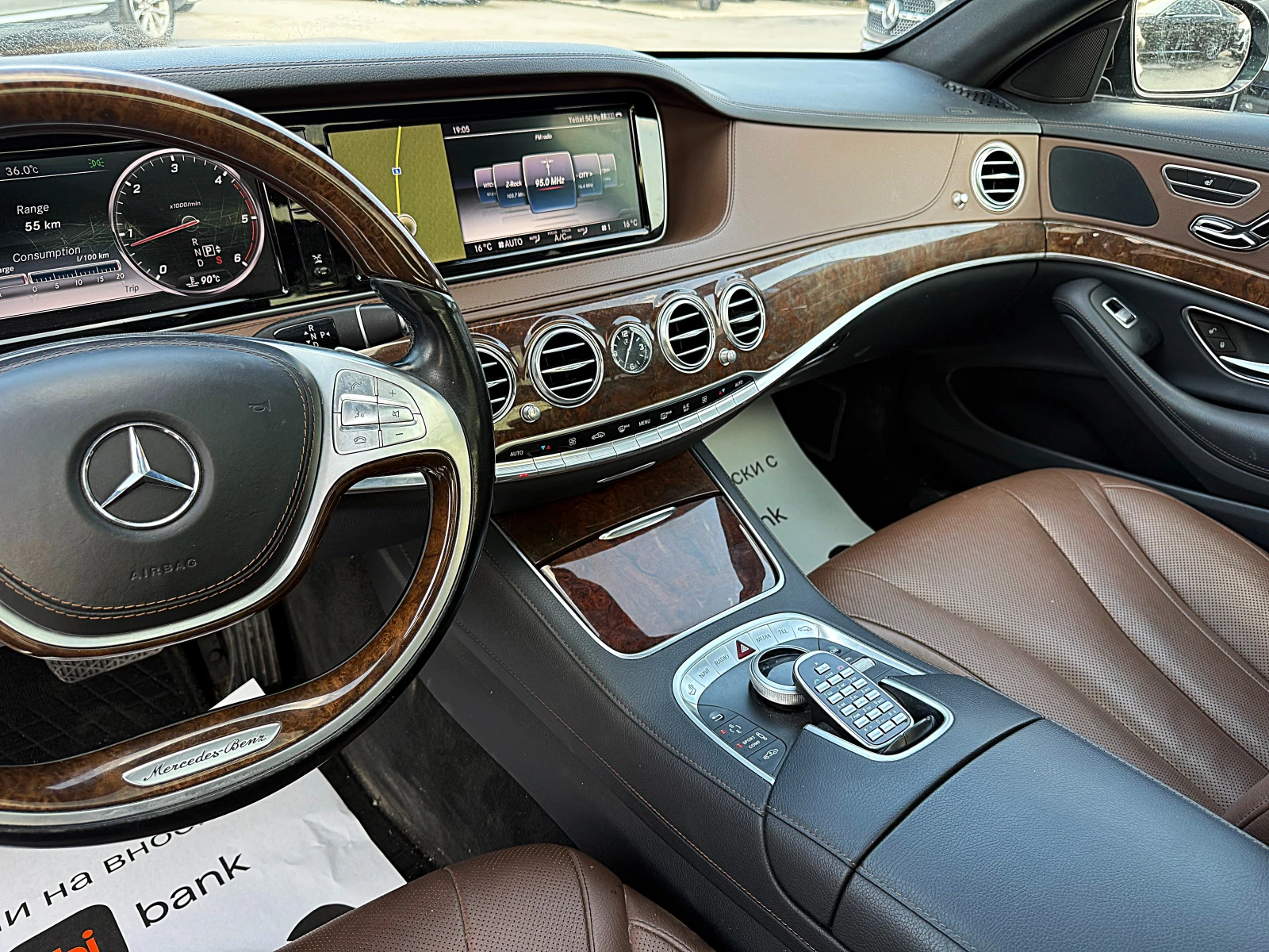 Mercedes-Benz S 350 FACE BRABUS OPTIK-PANORAMA-DISTRONIK-KAMERA-GERMAN, снимка 13 - Автомобили и джипове - 55608024