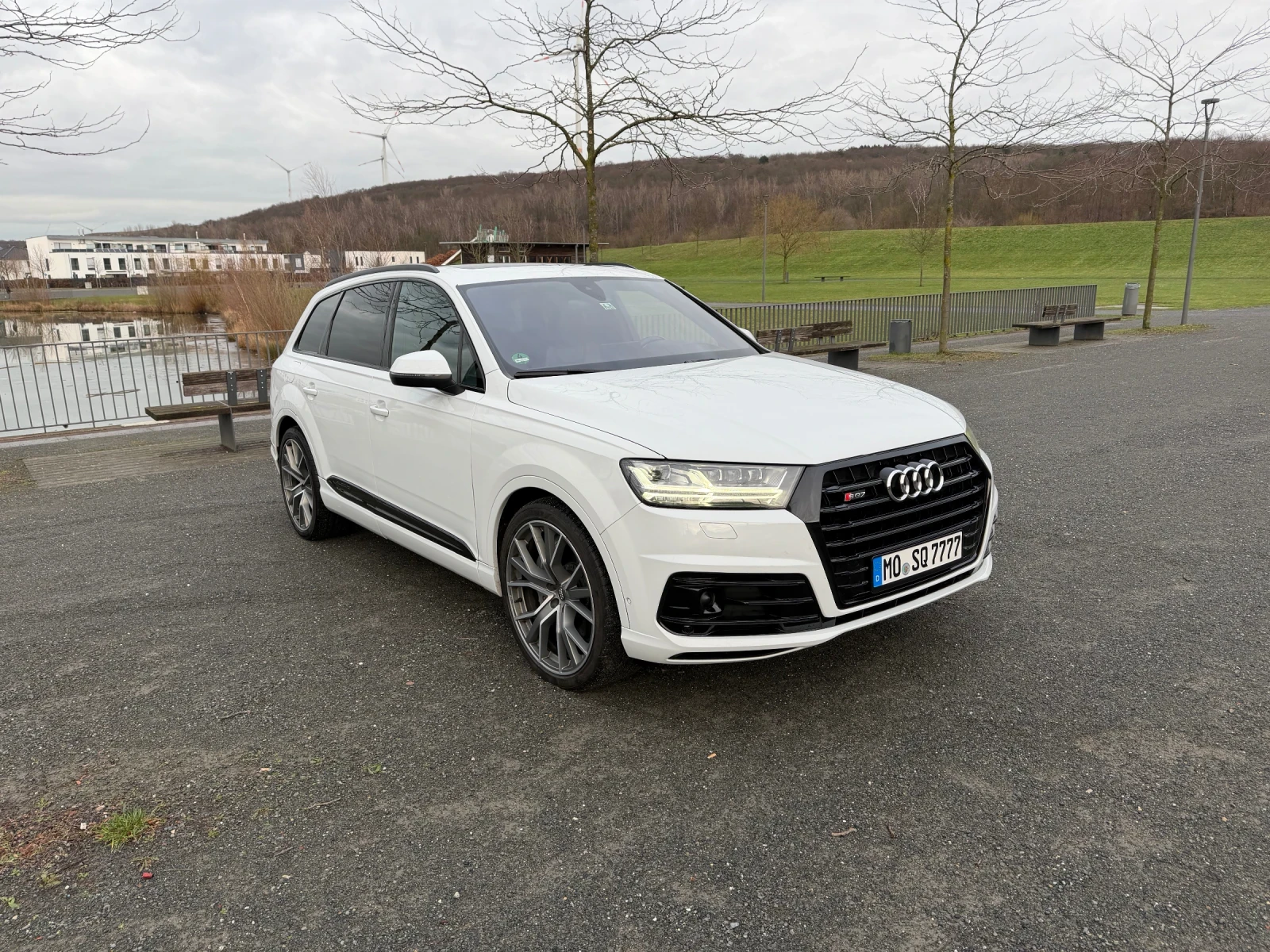 Audi SQ7 Ceramic, Bose, Панорама, 7 места, Германия - изображение 2