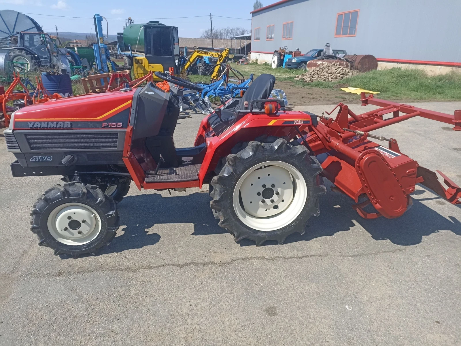 Трактор Yanmar F165 - изображение 3