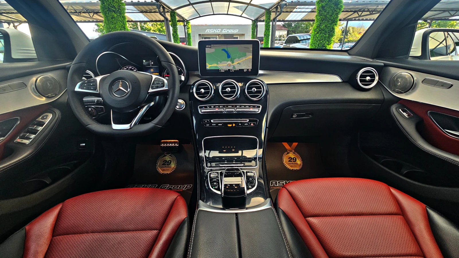 Mercedes-Benz GLC 350 AMG/COUPE/9G/GERMANY/360CAMERA/AIRMAT/ПОДГРЕВ/LIZI - изображение 9