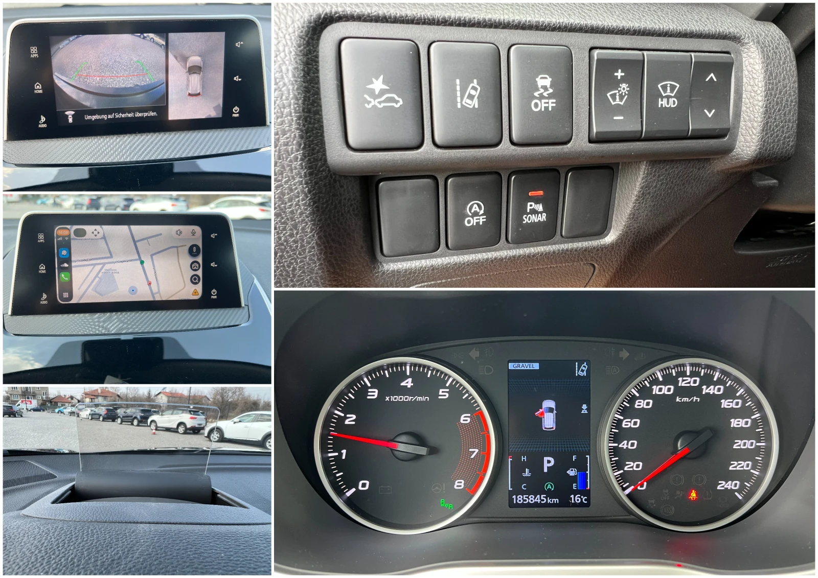 Mitsubishi Eclipse Cross S-AWC ПАНОРАМА/360* /HEAD-UP/RVM/КОЖА/ТОП СЪСТОЯНИ, снимка 15 - Автомобили и джипове - 53882691