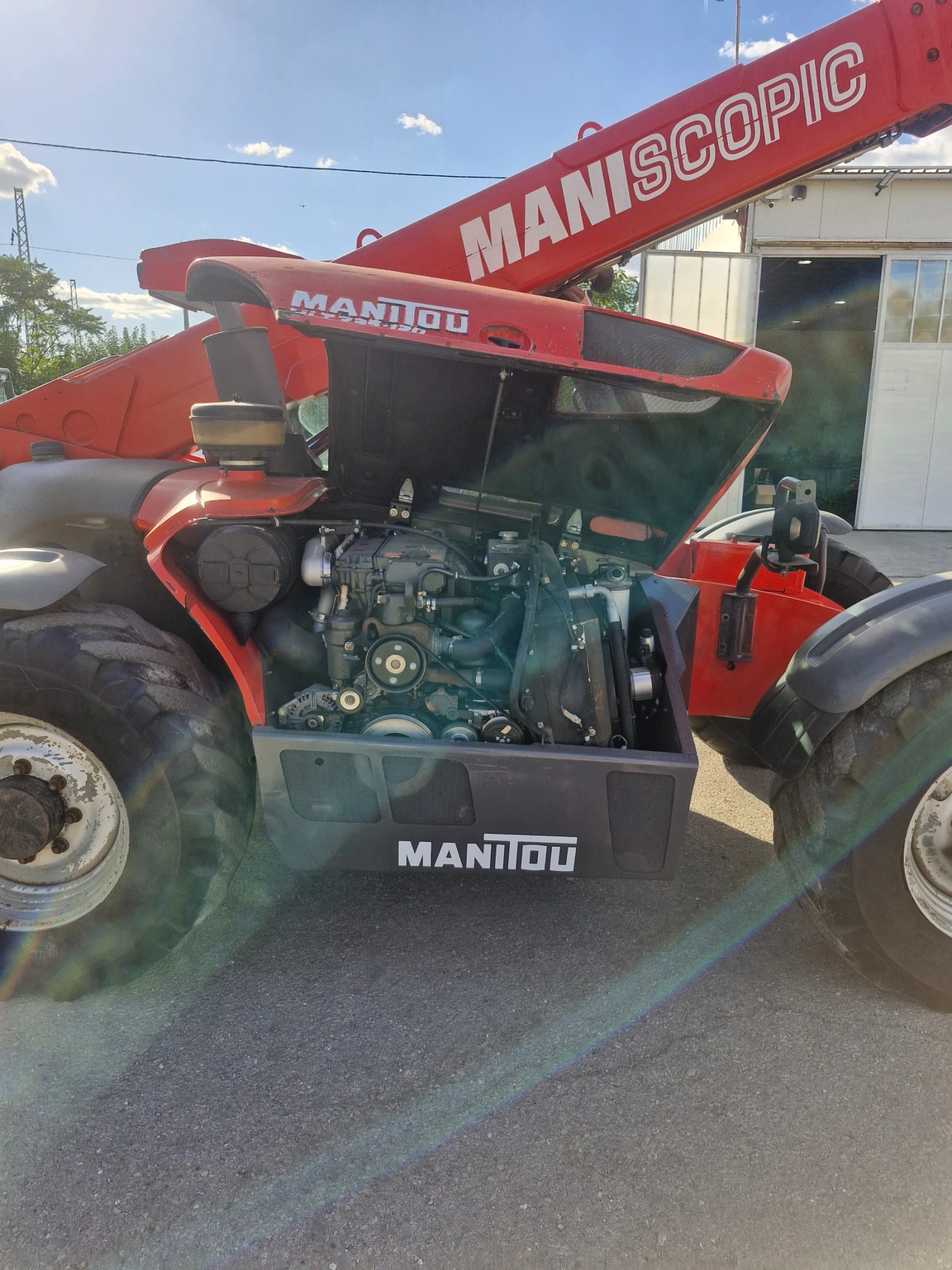 Телескопичен товарач Manitou 731 - изображение 10