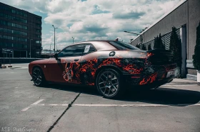 Dodge Challenger 6, 4 Scat Pack Carbon Hood Big Brake, снимка 3