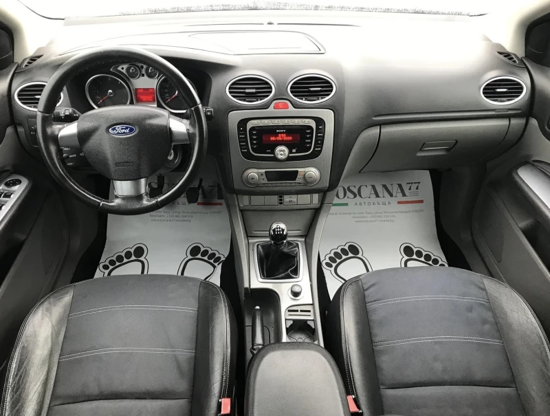 Ford Focus 1.6TDCI* Ghia* 90l.c.* Лизинг, снимка 6 - Автомобили и джипове - 47875493