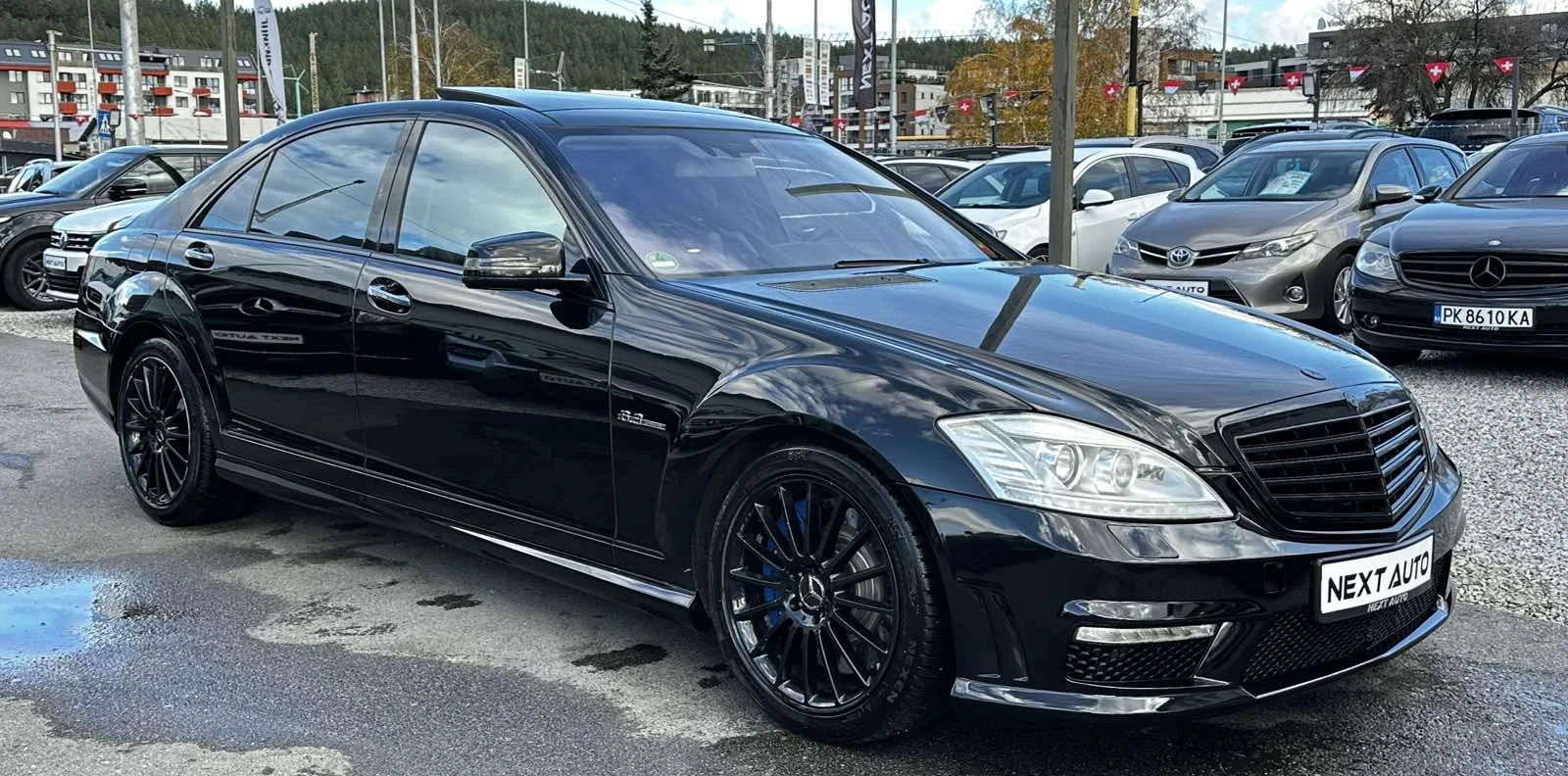 Mercedes-Benz S 63 AMG 525HP V8 PANO DISTRONIC BLIND SPOT H/K TV | Mobile.bg   3