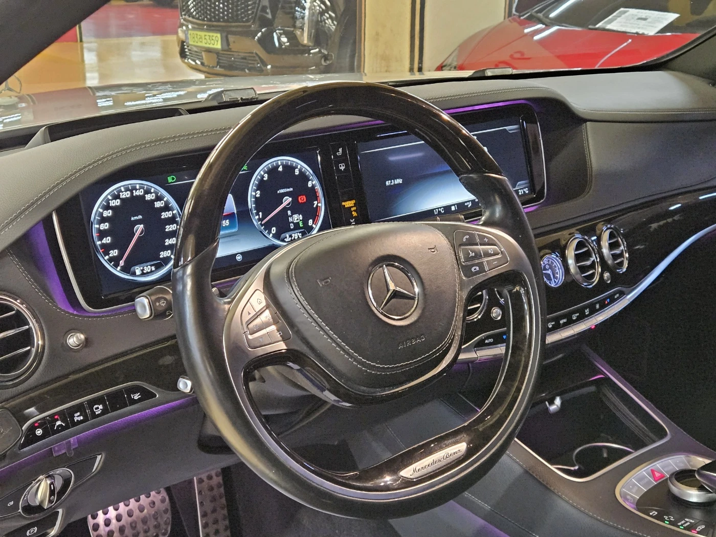 Mercedes-Benz S 400 LONG* AMG PK* TV* AIRMATIC* DIS* HUD* ОБДУХ* КРАЙН, снимка 7 - Автомобили и джипове - 55091930