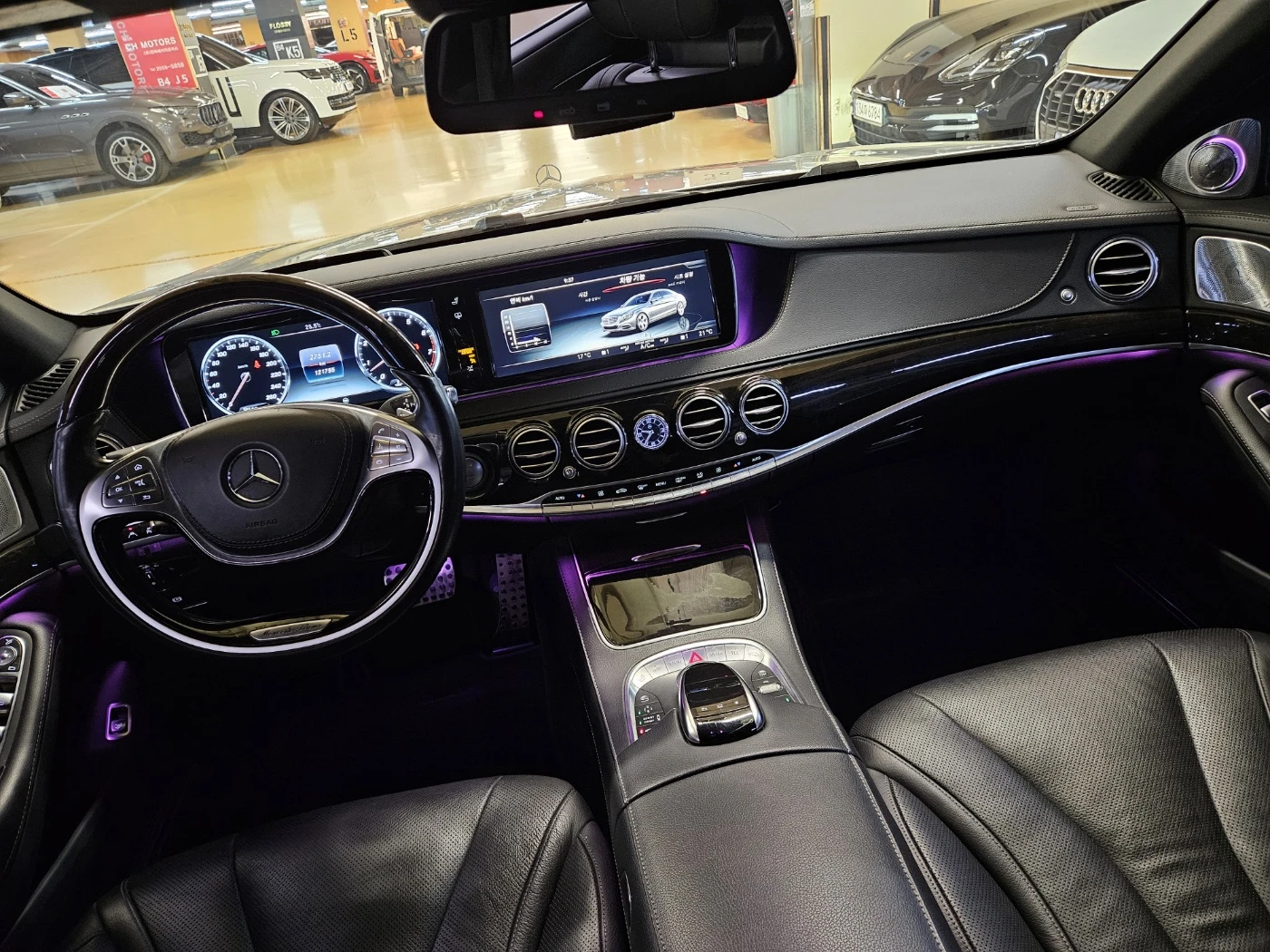 Mercedes-Benz S 400 LONG* AMG PK* TV* AIRMATIC* DIS* HUD* ОБДУХ* КРАЙН, снимка 9 - Автомобили и джипове - 55091930