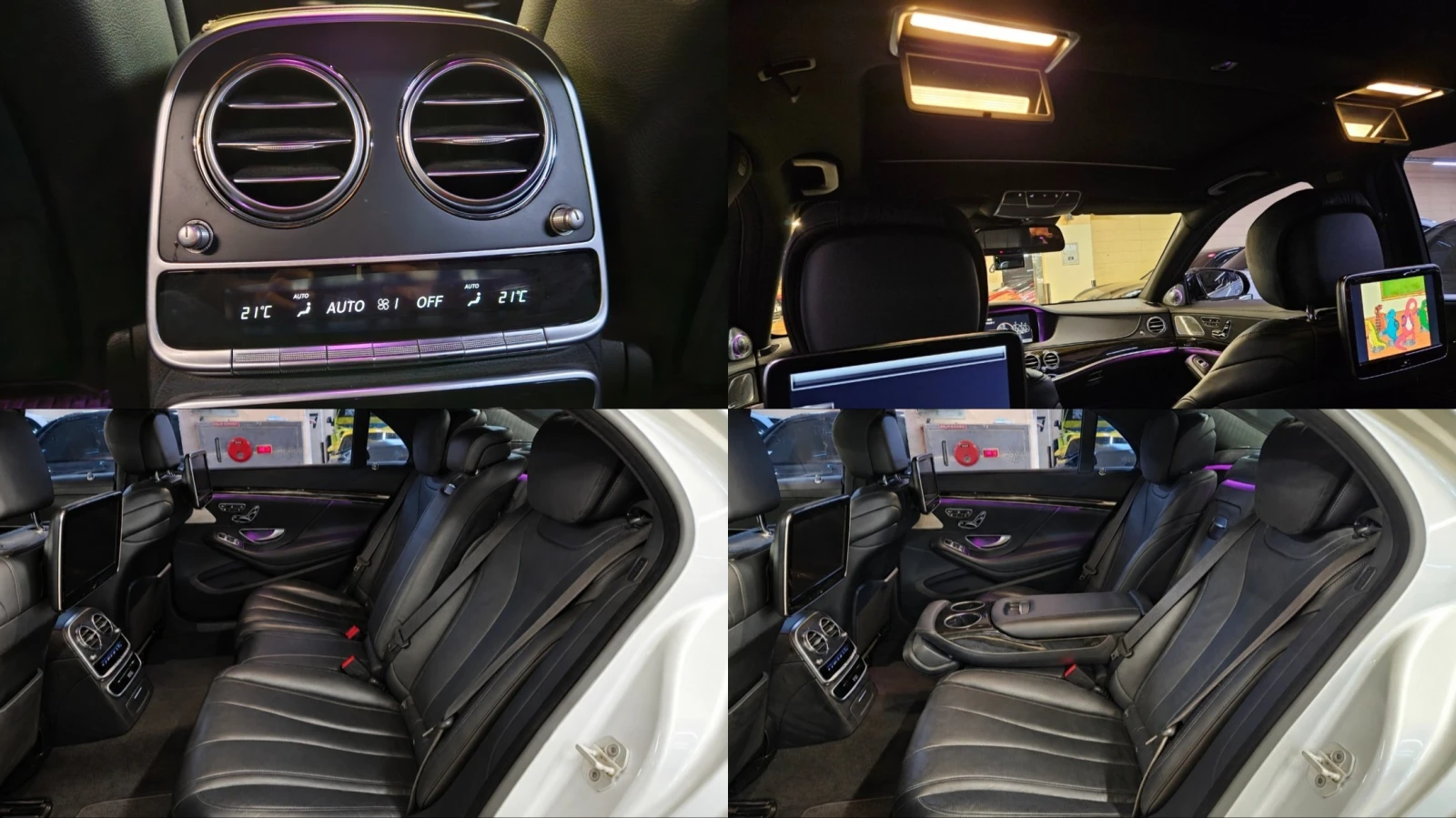 Mercedes-Benz S 400 LONG* AMG PK* TV* AIRMATIC* DIS* HUD* ОБДУХ* КРАЙН, снимка 15 - Автомобили и джипове - 55091930