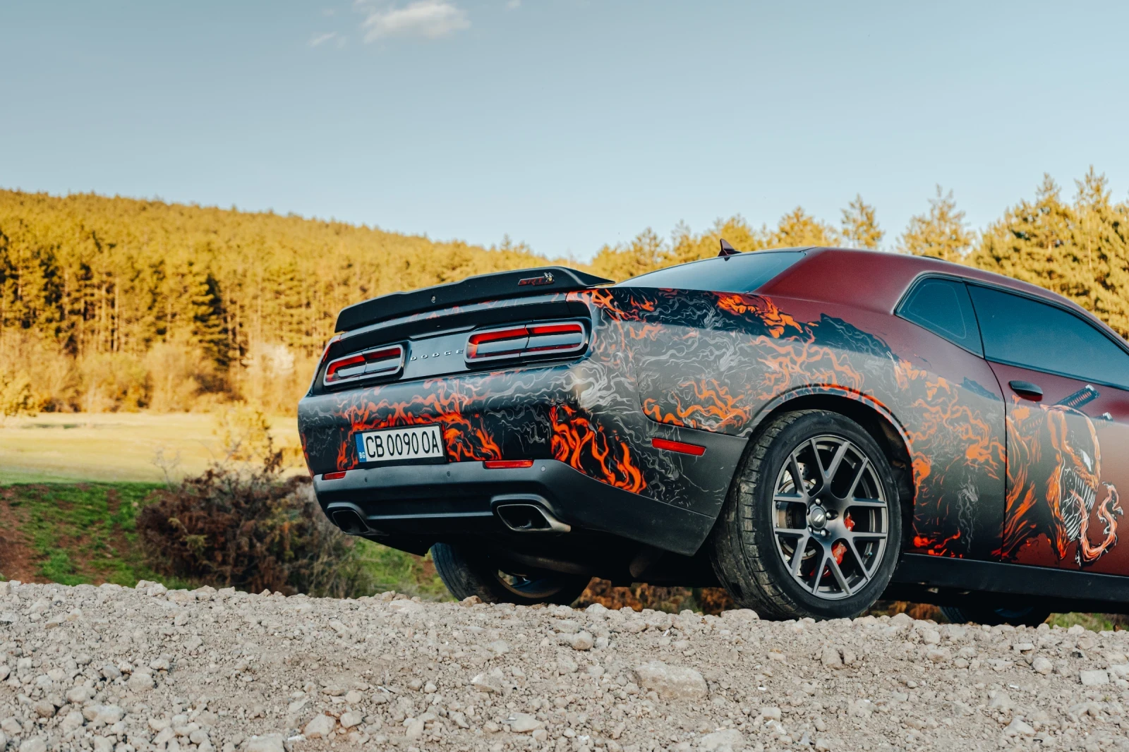 Dodge Challenger 6, 4 Scat Pack Carbon Hood Big Brake, снимка 10 - Автомобили и джипове - 55789943