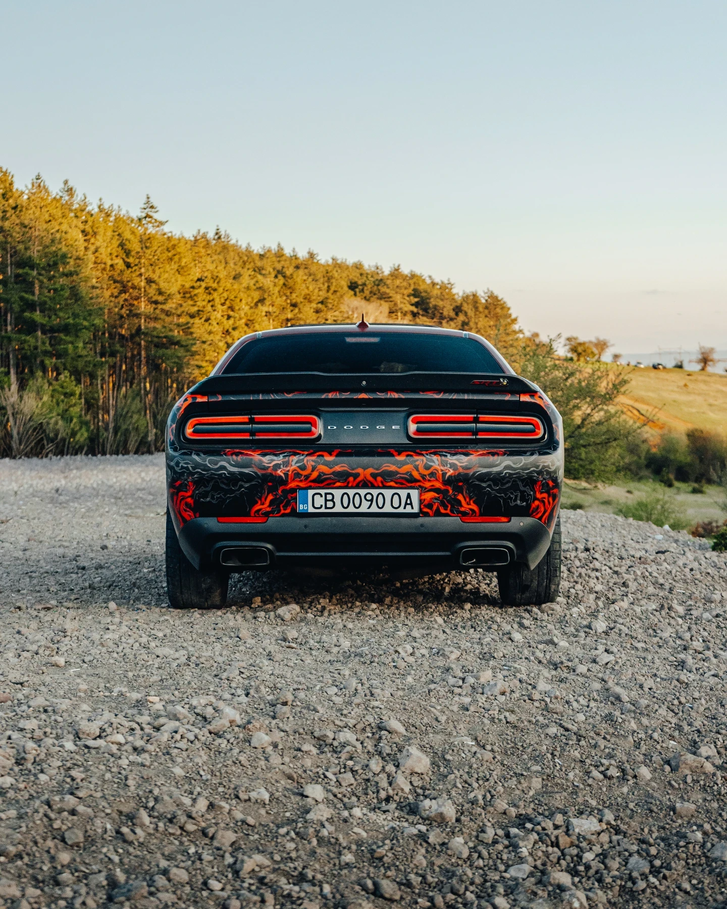 Dodge Challenger 6, 4 Scat Pack Carbon Hood Big Brake, снимка 11 - Автомобили и джипове - 55789943