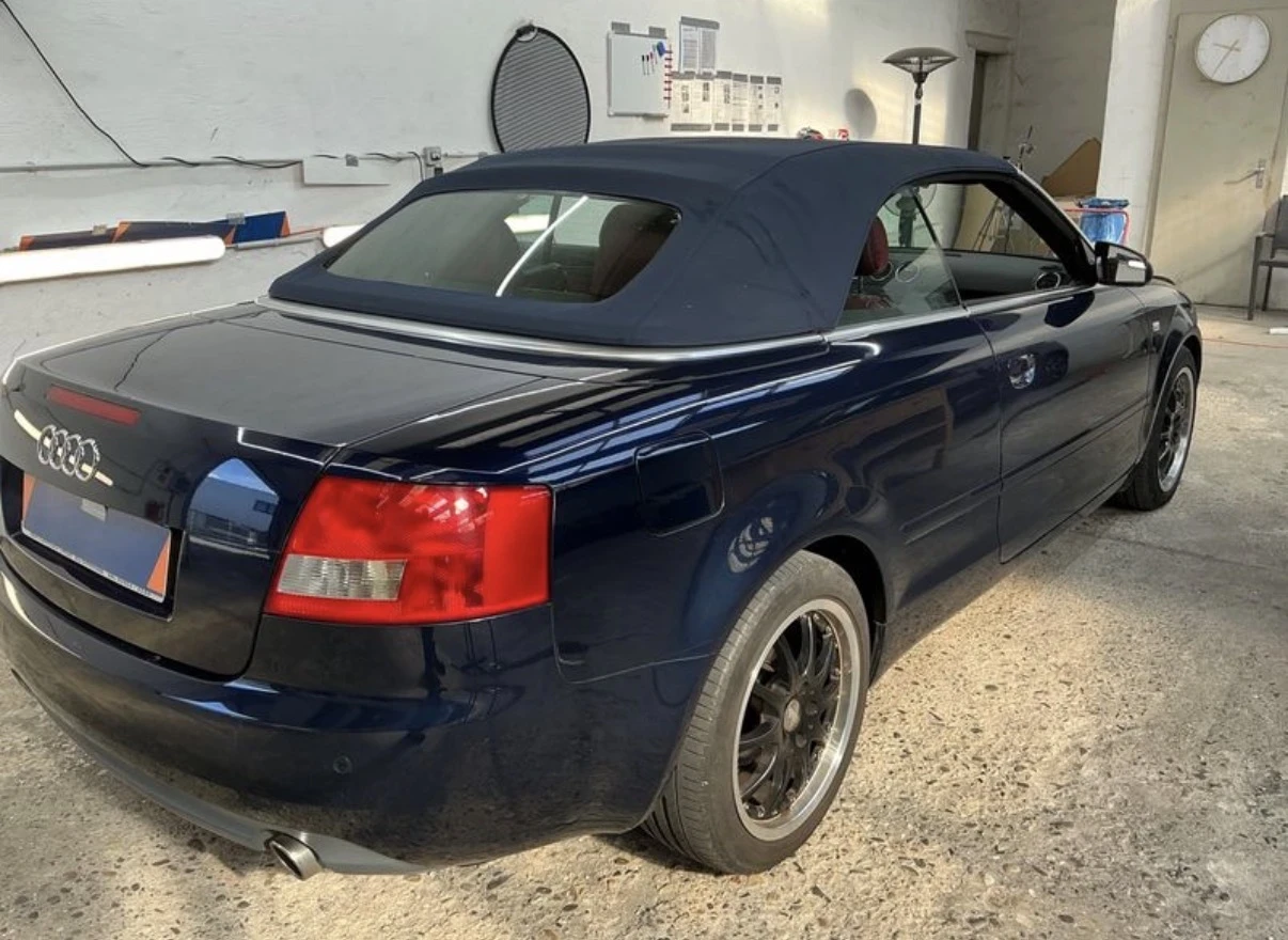 Audi A4 1.8 Turbo 163кс Кабрио Ръчка Уникат История , снимка 2 - Автомобили и джипове - 56076522