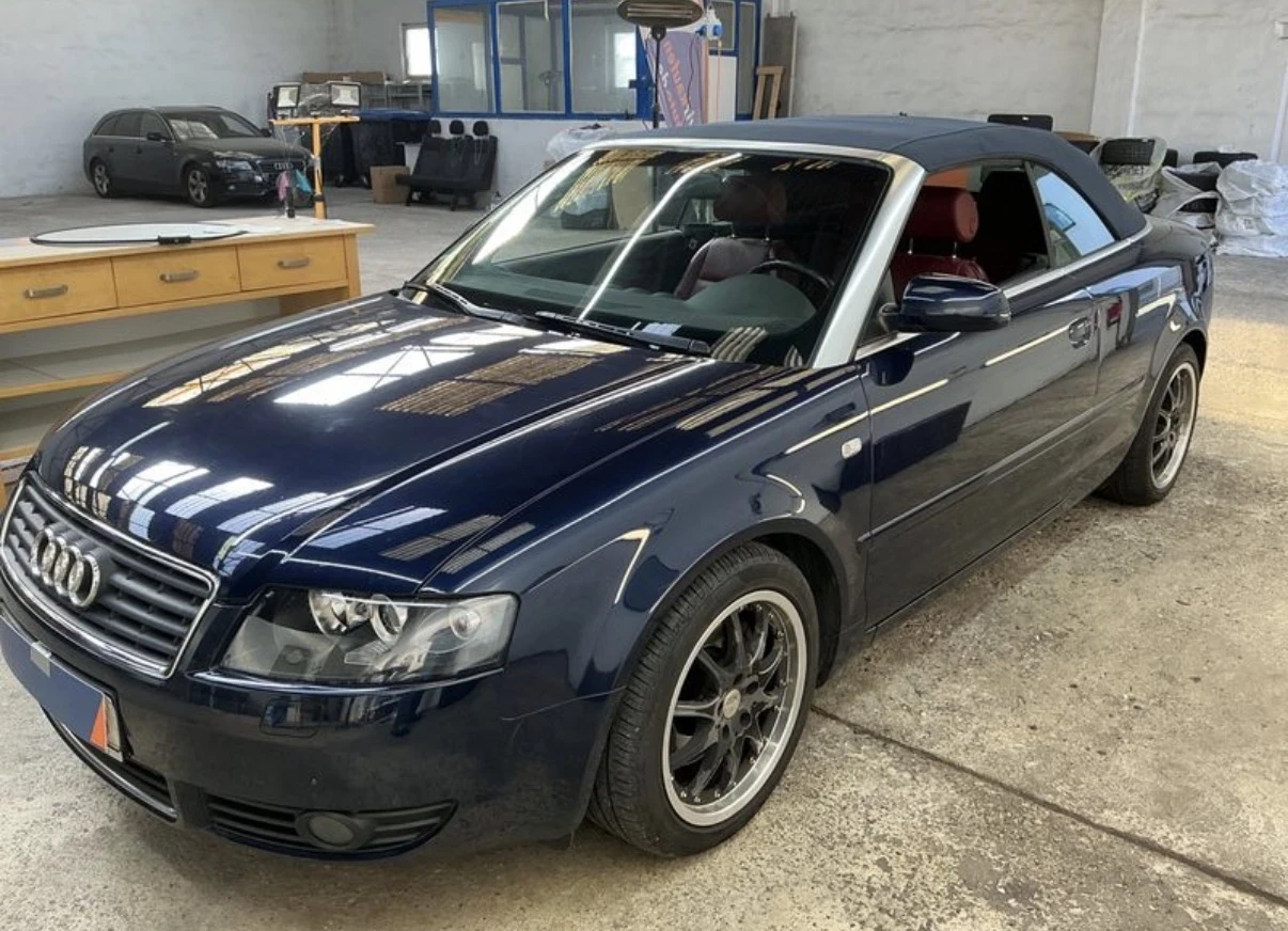 Audi A4 1.8 Turbo 163кс Кабрио Ръчка Уникат История 
