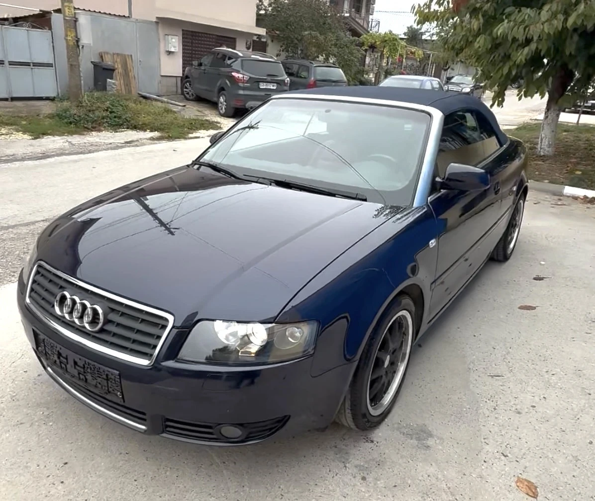 Audi A4 1.8 Turbo 163кс Кабрио Ръчка Уникат История 