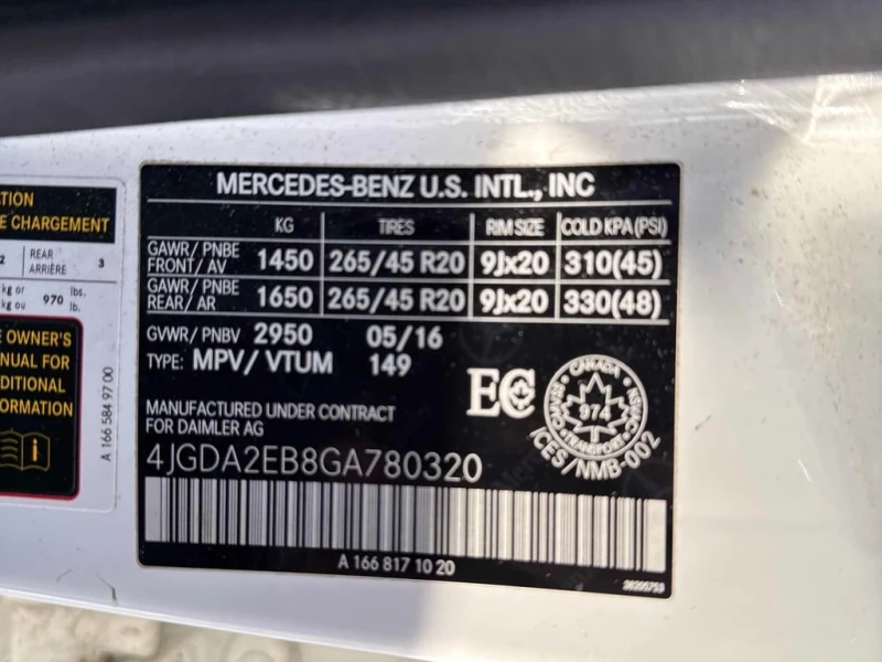 Mercedes-Benz GLE 350 350d  CARFAX, снимка 10 - Автомобили и джипове - 52902172