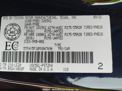 Toyota Tundra Platinum, снимка 16 - Автомобили и джипове - 55829103
