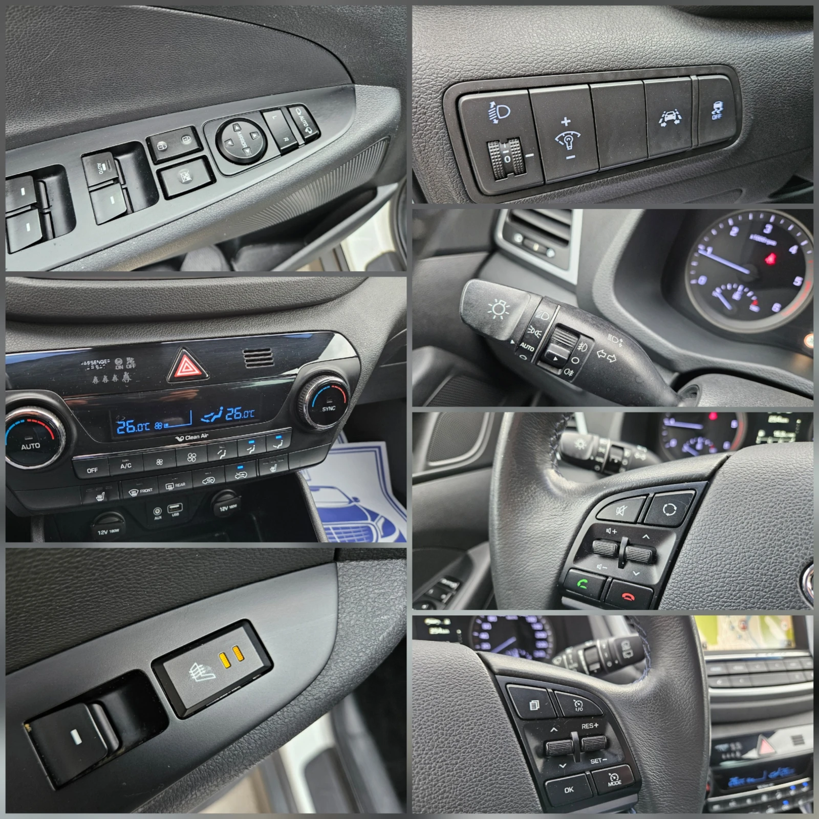 Hyundai Tucson 1.7 CRDI NAVIG/KLIMATRON/X-POSSIBLE, снимка 15 - Автомобили и джипове - 54003223