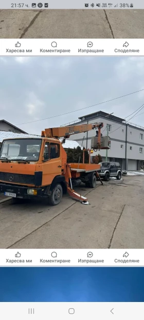 Обява за продажба на Mercedes-Benz 814 Автовишка RUTHMAN 19.5метра ~16 400 лв. - изображение 1