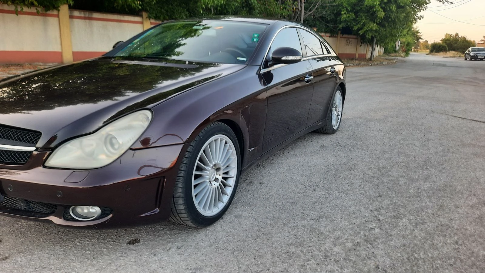 Mercedes-Benz CLS 500 сменен мотор, снимка 1