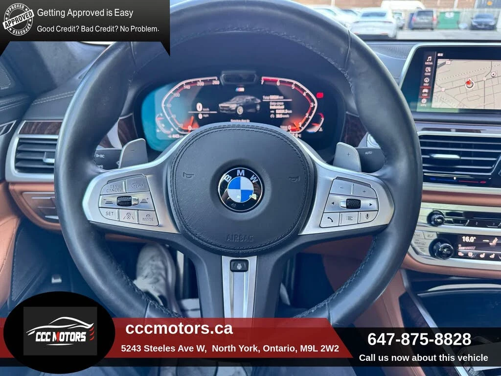 BMW 750 xDrive* M-pack* 360* HUD* МАСАЖ* ALCANTAR - изображение 10