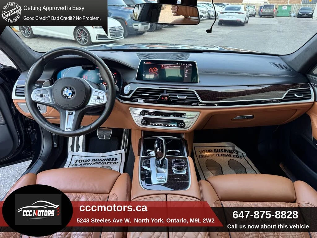 BMW 750 xDrive* M-pack* 360* HUD* МАСАЖ* ALCANTAR - изображение 9