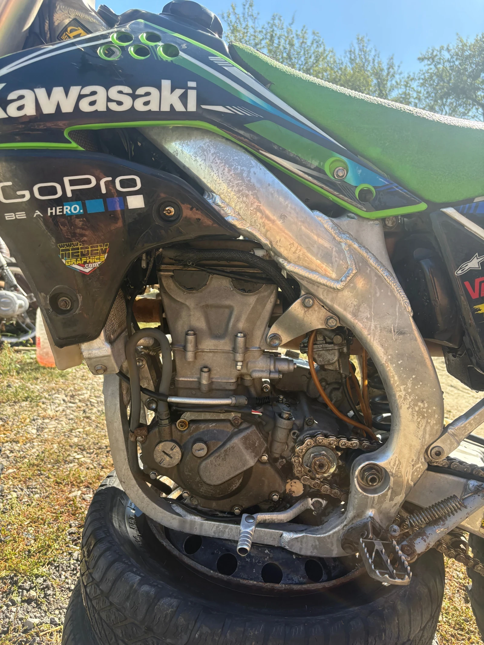 Kawasaki Kx, снимка 5 - Мотоциклети и мототехника - 55237975