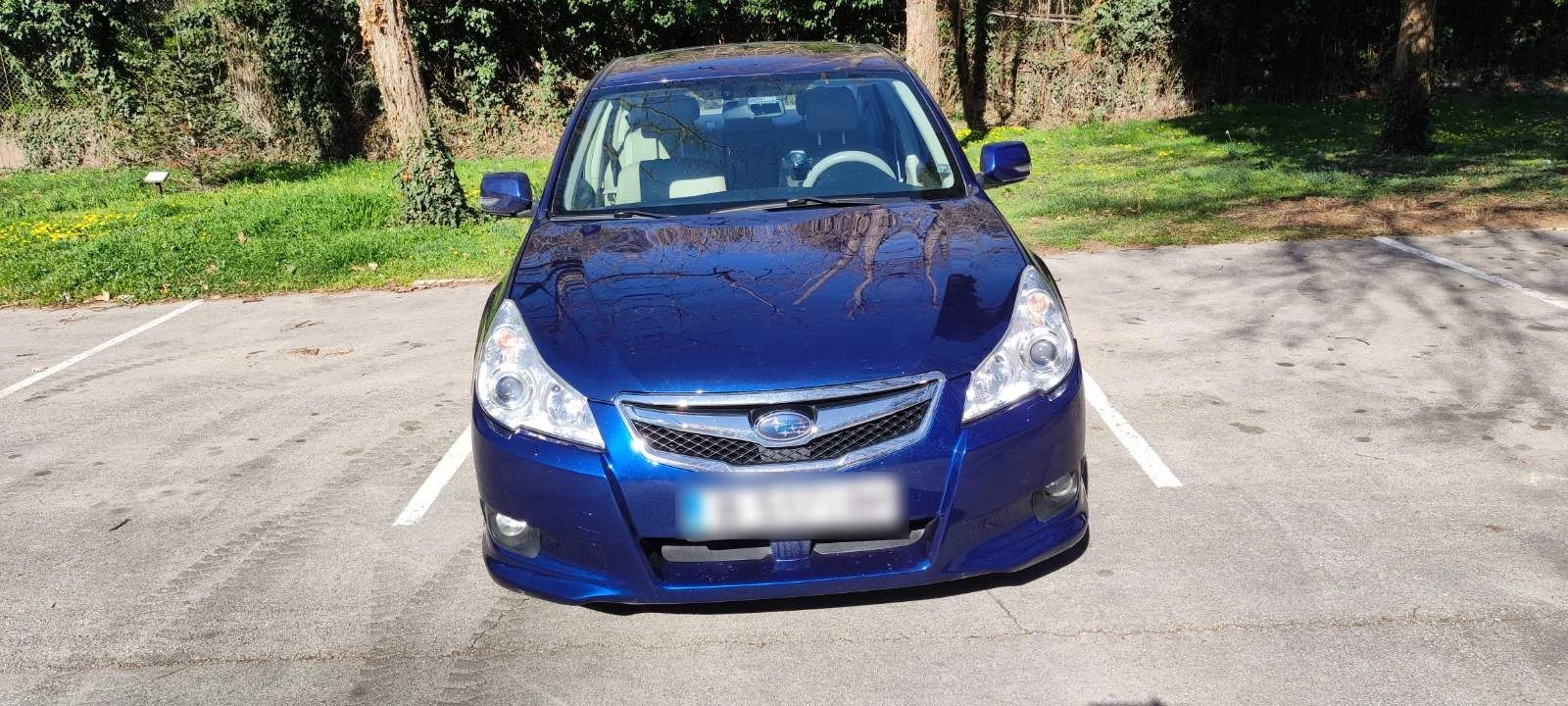Subaru Legacy реални километри * седан * кожен салон , снимка 1