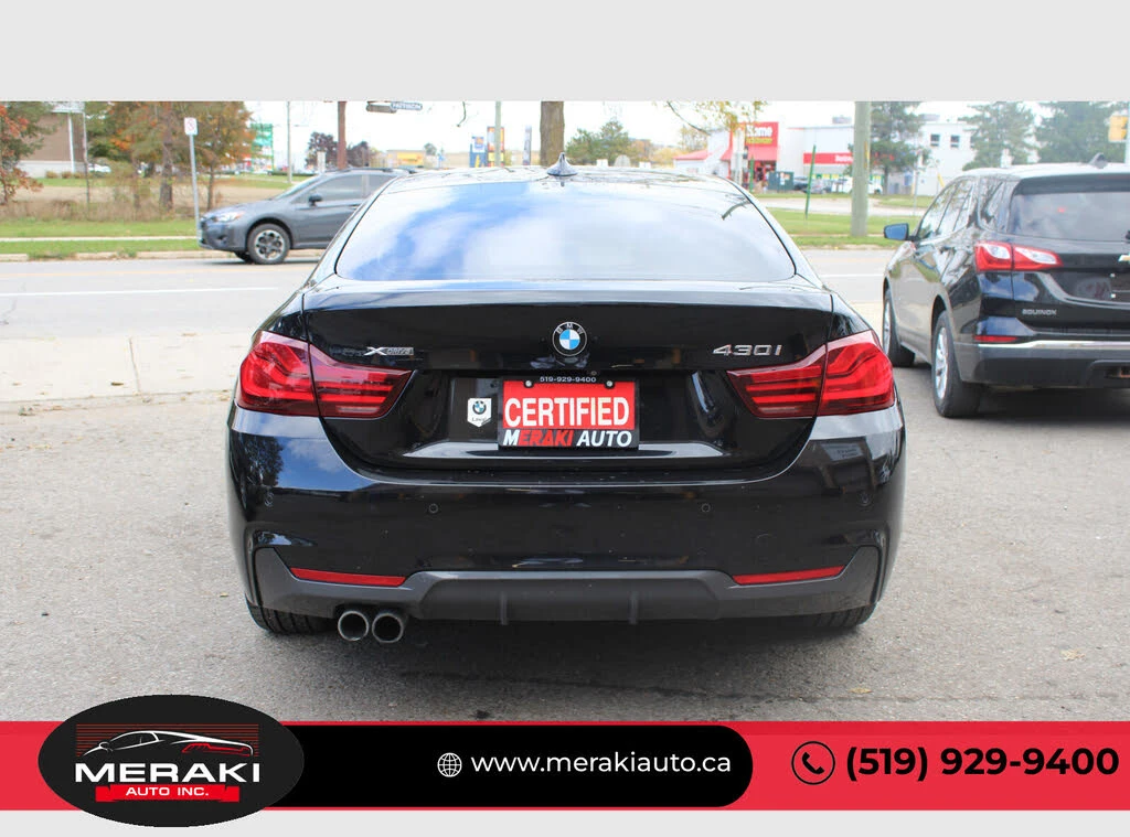 BMW 430 * АВТО КРЕДИТ* ЦЕНА ДО БГ * СЕРВИЗНА ИСТОРИЯ *  - изображение 4