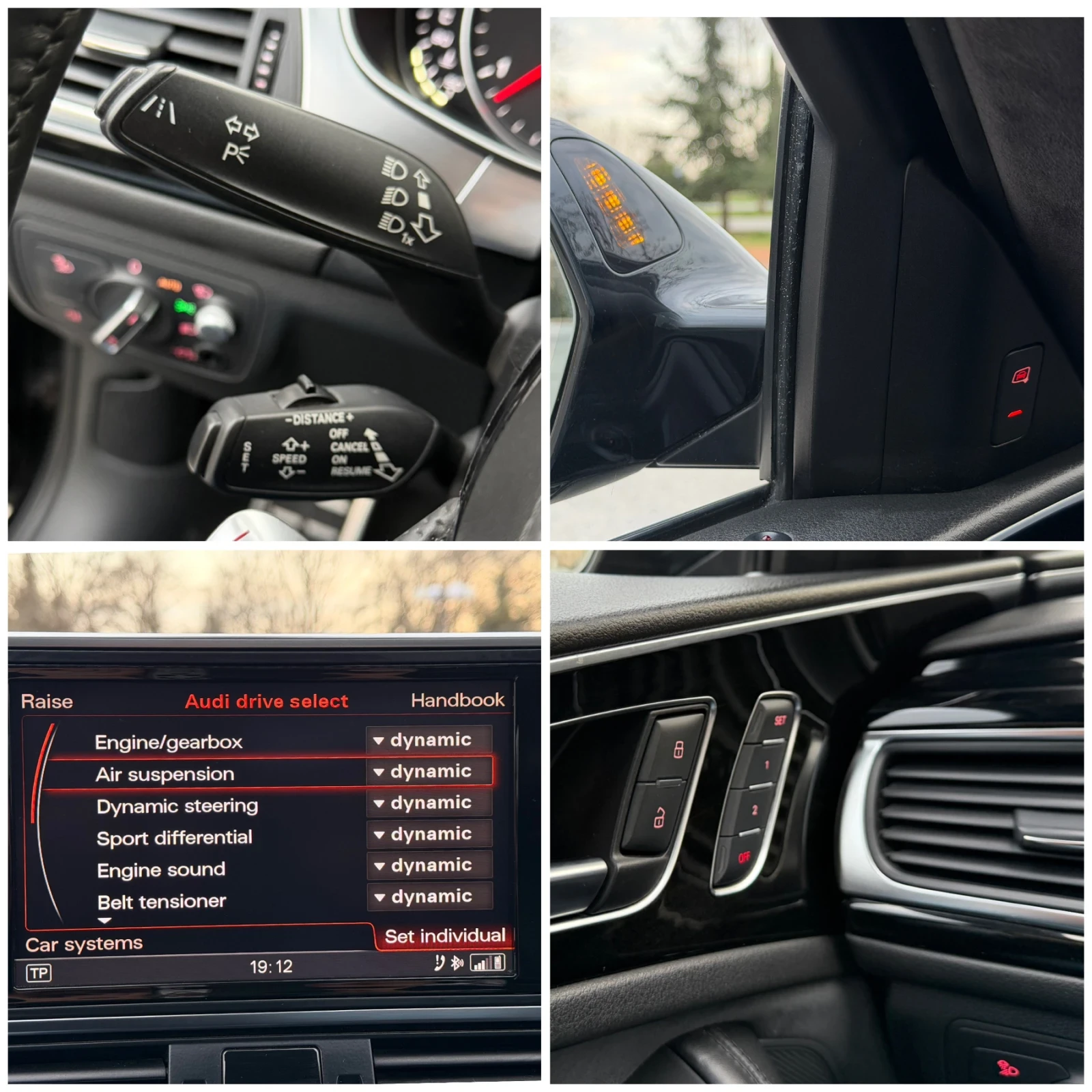 Audi A6 3.0BITDI /Вакум/Дистроник/360/Head-Up/Exclusive, снимка 13 - Автомобили и джипове - 54609917