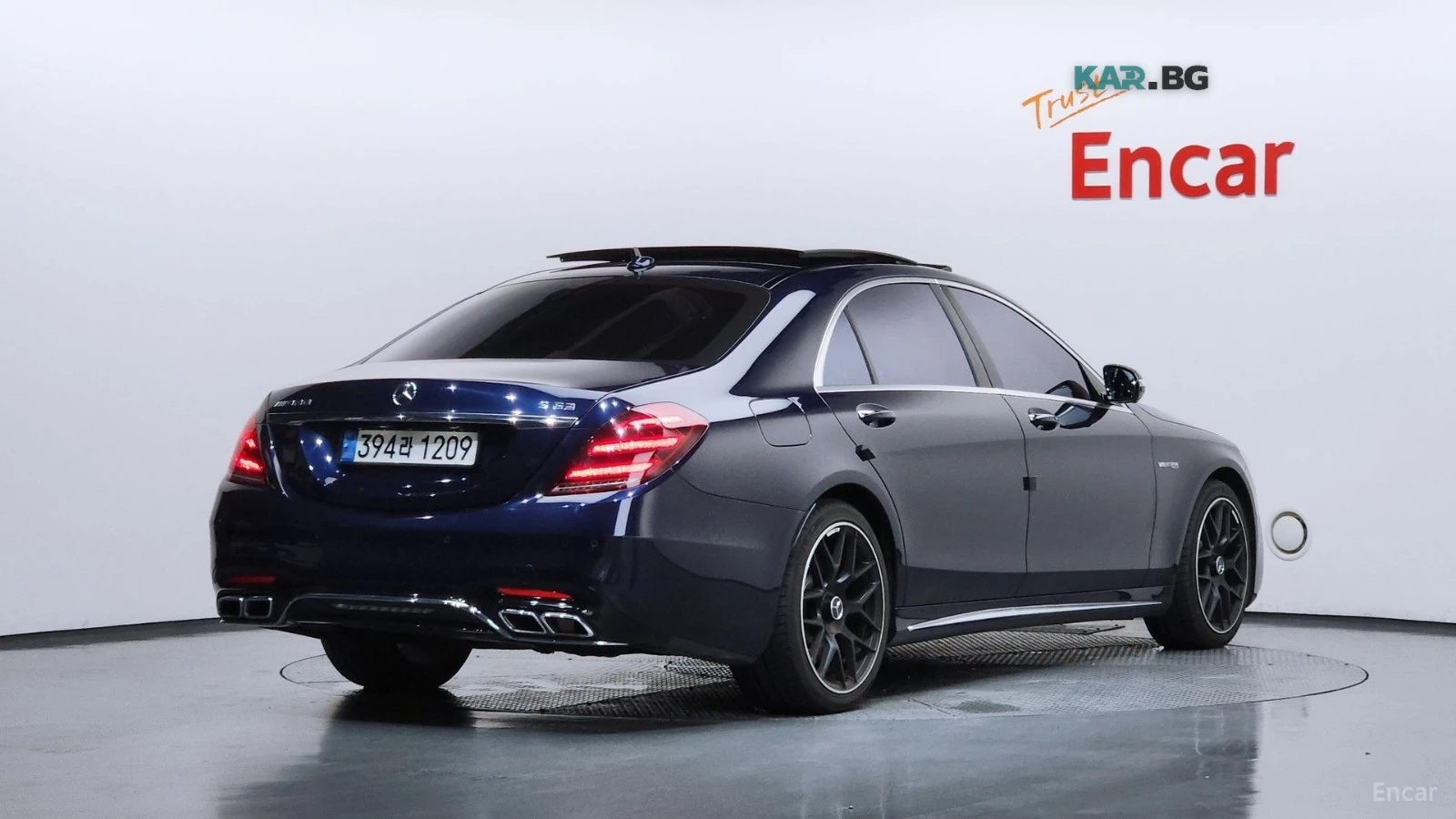 Mercedes-Benz S 63 AMG 4MATIC* DISTRONIC* 360* ПОДГРЕВ* ОБДУХ* HUD* , снимка 3 - Автомобили и джипове - 56130805