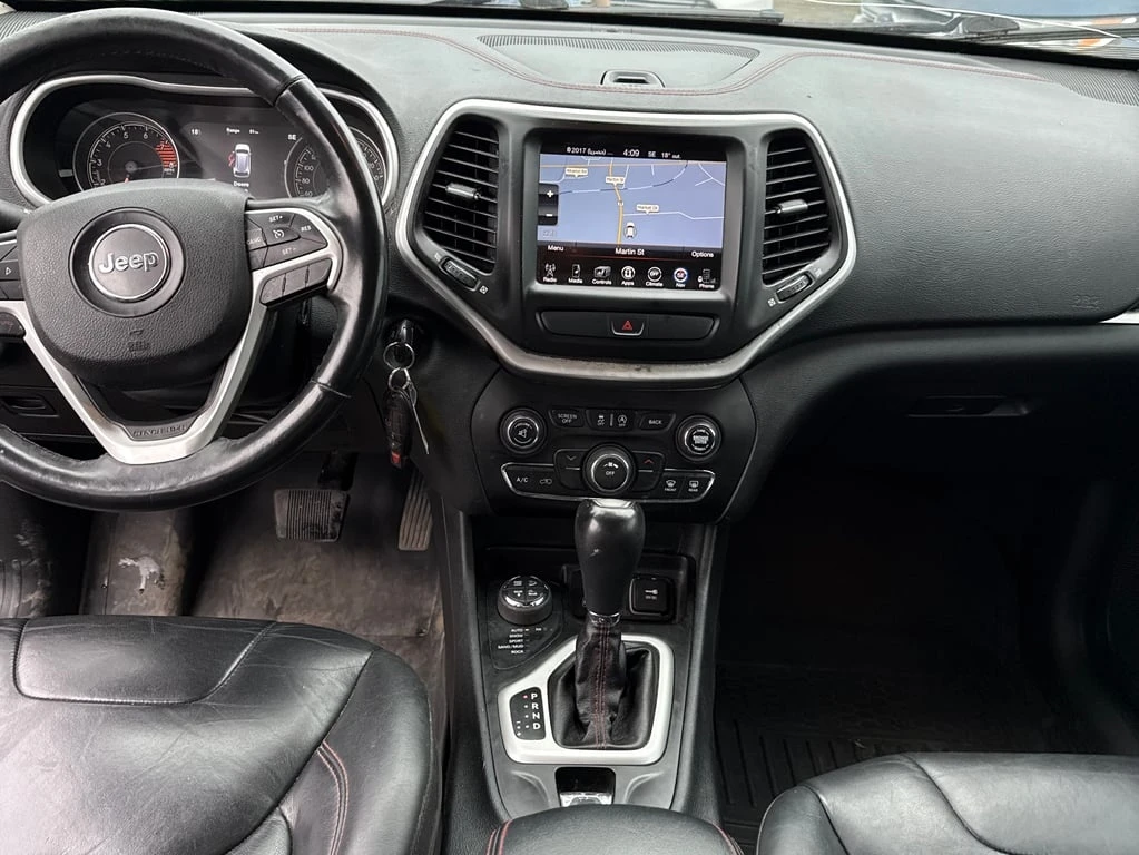 Jeep Cherokee * Trailhawk * CARFAX * БЕЗ ПЪРВОНАЧАЛНА ВНОСКА - изображение 9