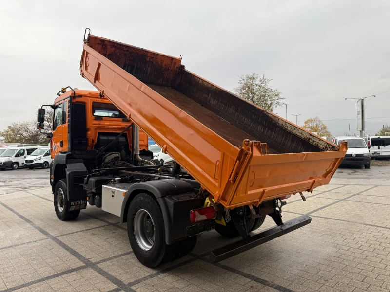 Man Tga 18.320 - 23000кг. 4X4  Самосвал Клима 4.60м. , снимка 7 - Камиони - 51811620